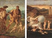 BELLINI, Giovanni Four Allegories: Perseverance and Fortune  ff oil painting reproduction